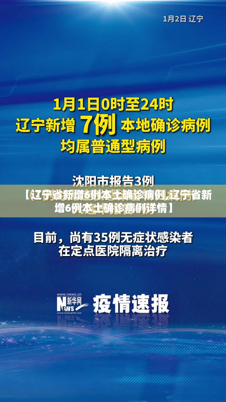 【辽宁省新增6例本土确诊病例,辽宁省新增6例本土确诊病例详情】 【辽宁省新增6例本土确诊病例,辽宁省新增6例本土确诊病例详情】