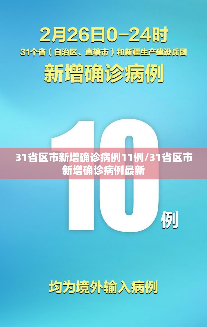 31省区市新增确诊病例11例/31省区市新增确诊病例最新