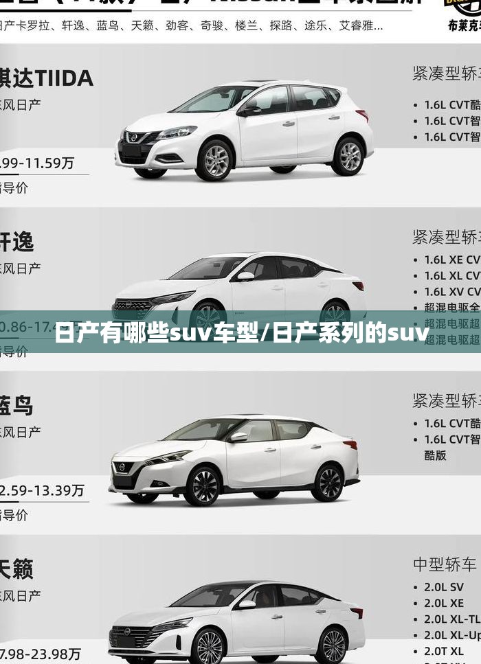 日产有哪些suv车型/日产系列的suv
