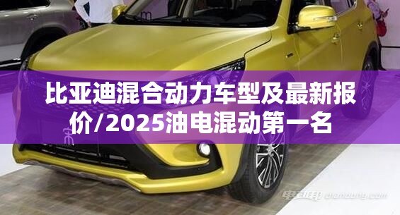 比亚迪混合动力车型及最新报价/2025油电混动第一名 比亚迪混合动力车型及最新报价/2025油电混动第一名