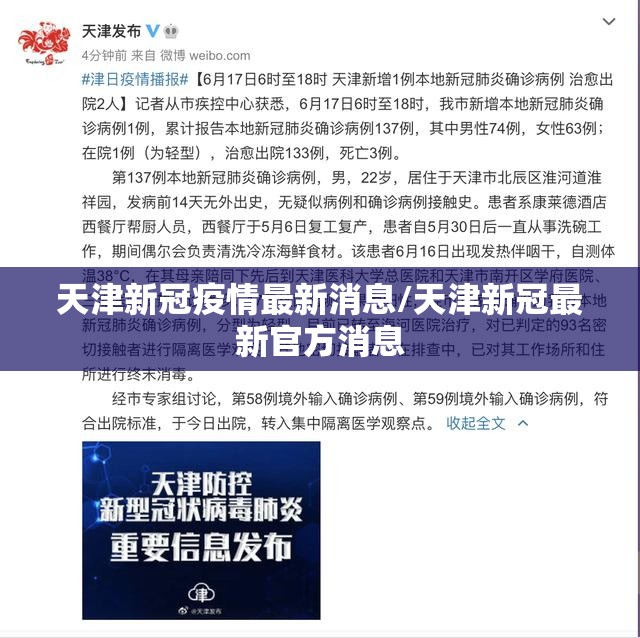 天津新冠疫情最新消息/天津新冠最新官方消息