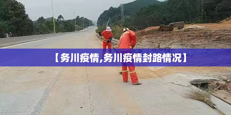 【务川疫情,务川疫情封路情况】