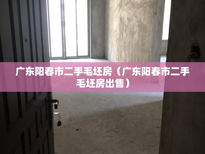 广东阳春市二手毛坯房(广东阳春市二手毛坯房出售) 广东阳春市二手毛坯房(广东阳春市二手毛坯房出售)