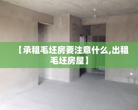 【承租毛坯房要注意什么,出租毛坯房屋】 【承租毛坯房要注意什么,出租毛坯房屋】