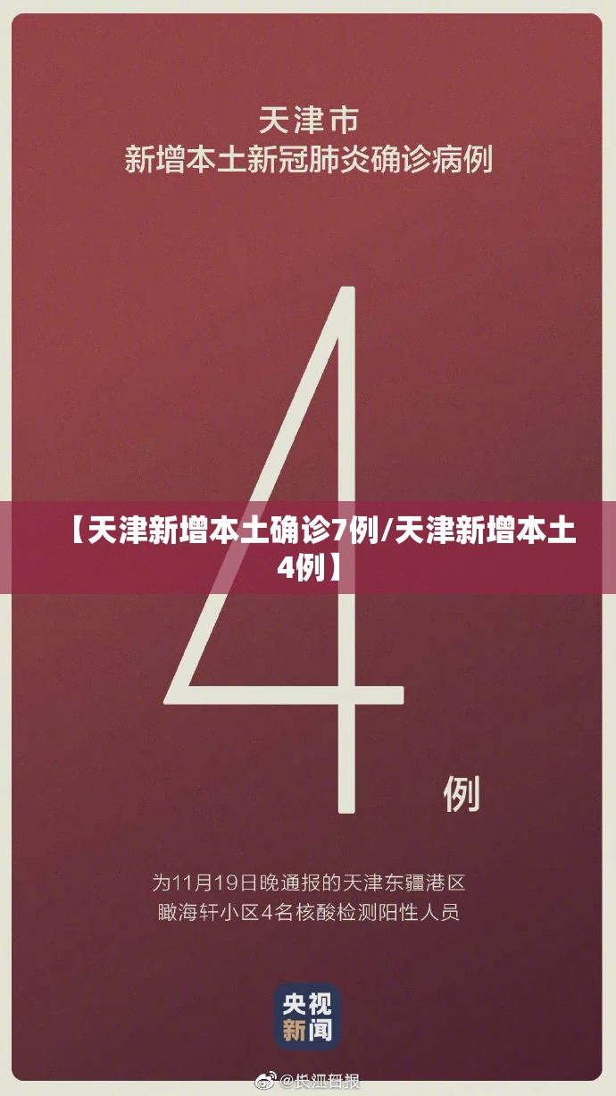 【天津新增本土确诊7例/天津新增本土4例】