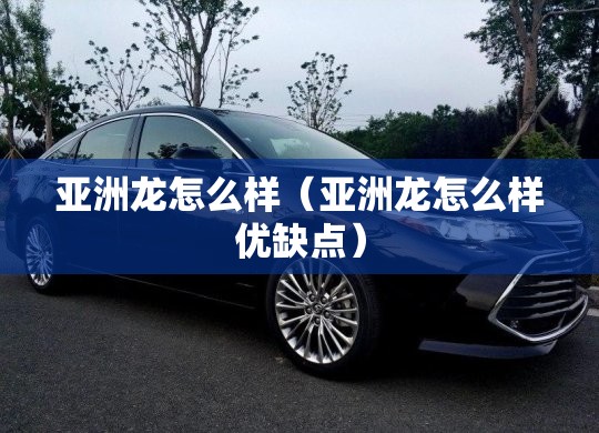 亚洲龙怎么样(亚洲龙怎么样优缺点) 亚洲龙怎么样(亚洲龙怎么样优缺点)