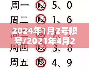 2024年1月2号限号/2021年4月23号限号