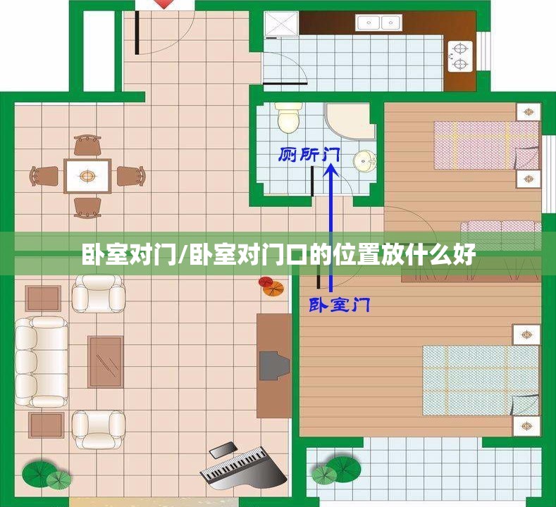 卧室对门/卧室对门口的位置放什么好