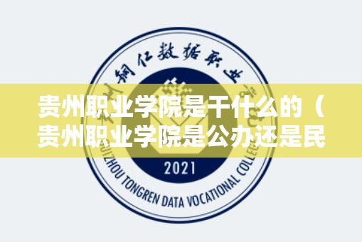 贵州职业学院是干什么的(贵州职业学院是公办还是民办) 贵州职业学院是干什么的(贵州职业学院是公办还是民办)
