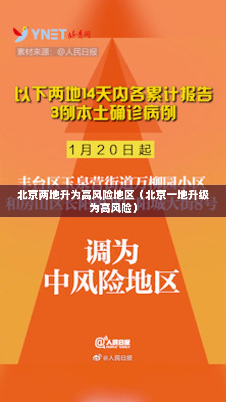 北京两地升为高风险地区（北京一地升级为高风险）