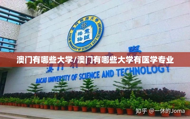澳门有哪些大学/澳门有哪些大学有医学专业