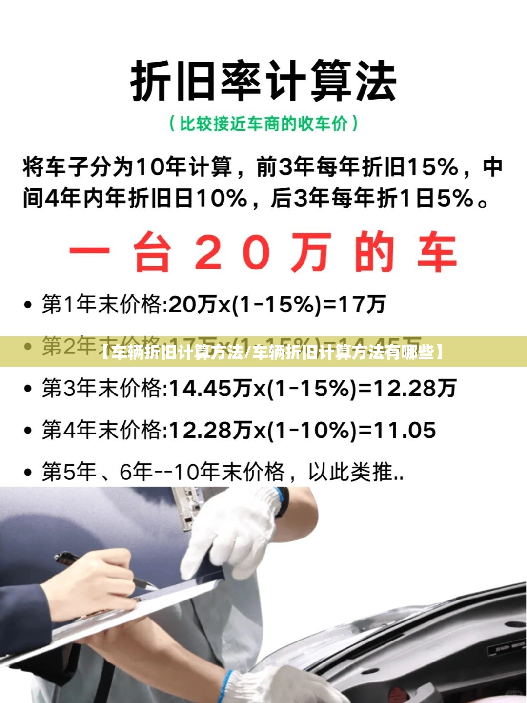 【车辆折旧计算方法/车辆折旧计算方法有哪些】