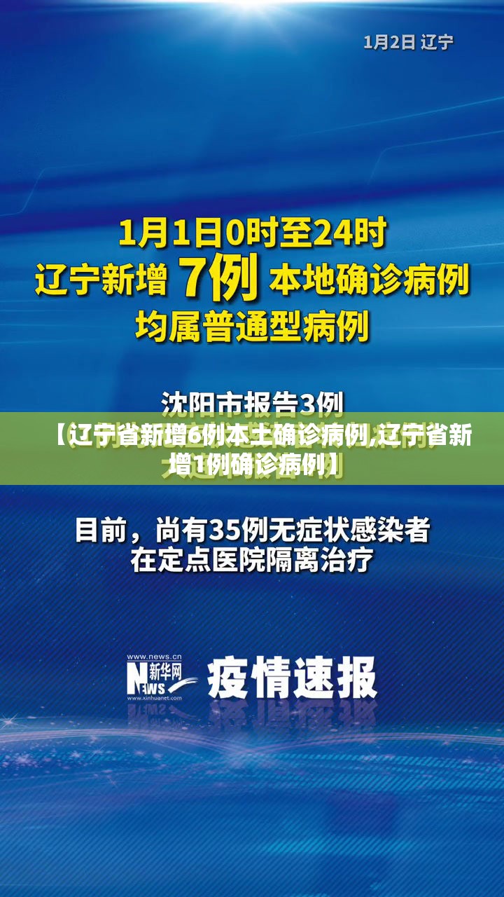 【辽宁省新增6例本土确诊病例,辽宁省新增1例确诊病例】