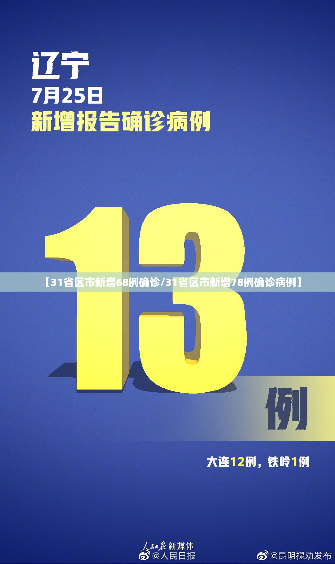 【31省区市新增68例确诊/31省区市新增78例确诊病例】