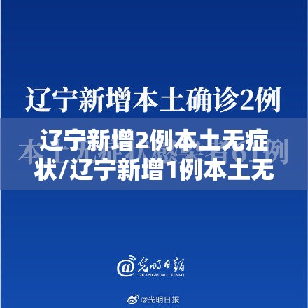 辽宁新增2例本土无症状/辽宁新增1例本土无症状行动轨迹