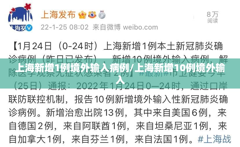 上海新增1例境外输入病例/上海新增10例境外输入