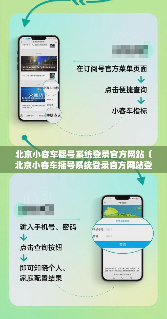 北京小客车摇号系统登录官方网站（北京小客车摇号系统登录官方网站登录）