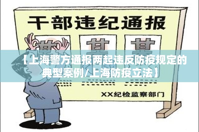 【上海警方通报两起违反防疫规定的典型案例/上海防疫立法】