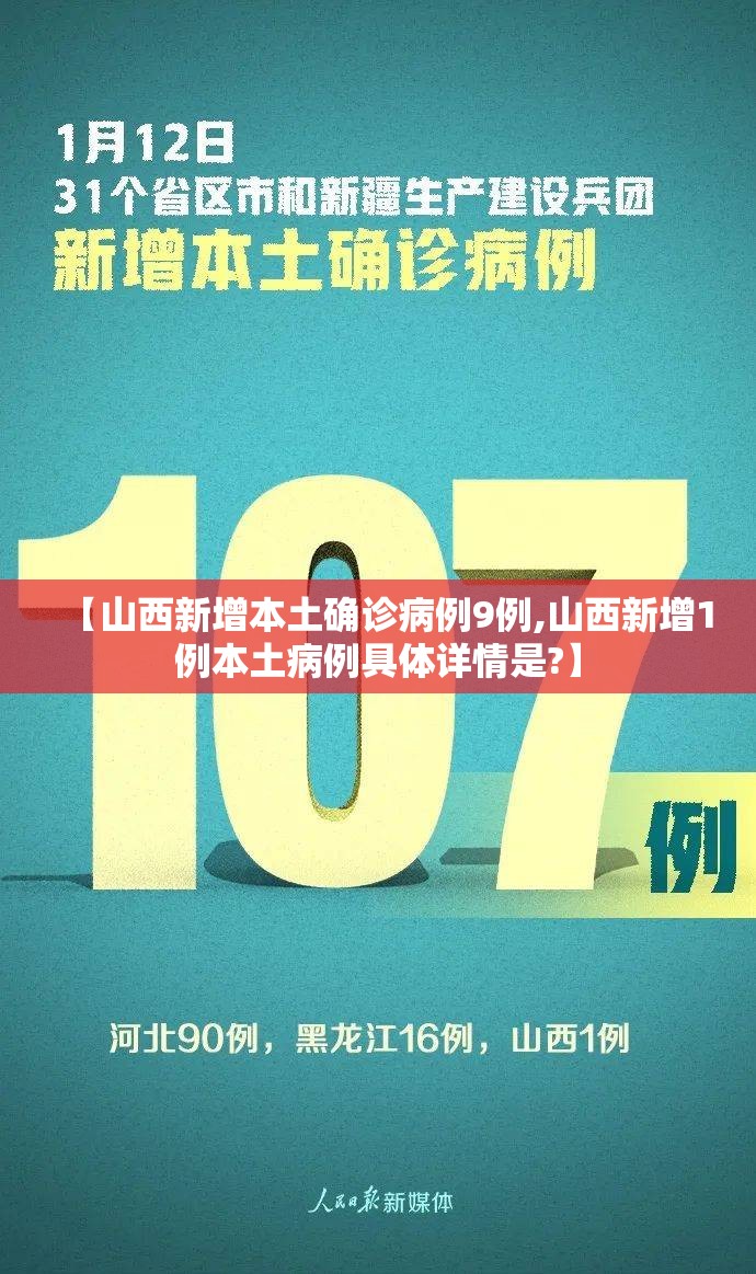 【山西新增本土确诊病例9例,山西新增1例本土病例具体详情是?】