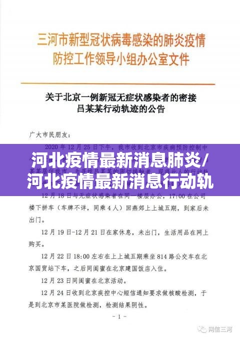 河北疫情最新消息肺炎/河北疫情最新消息行动轨迹