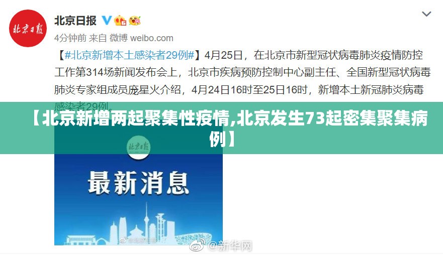 【北京新增两起聚集性疫情,北京发生73起密集聚集病例】