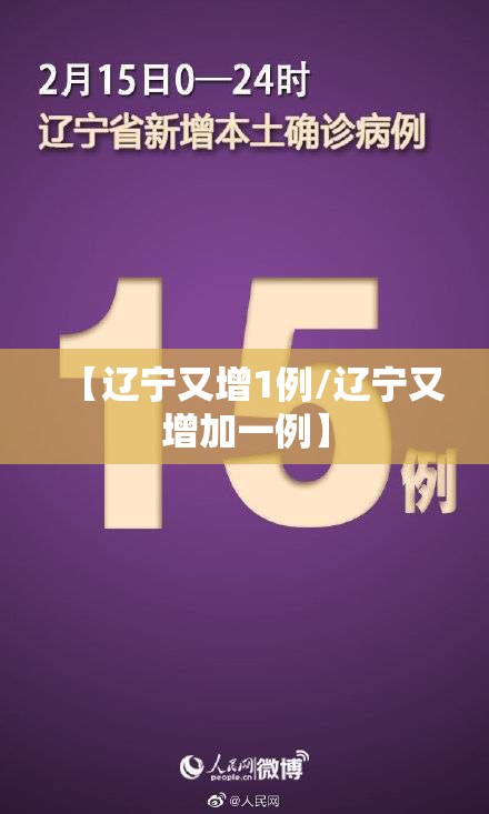 【辽宁又增1例/辽宁又增加一例】