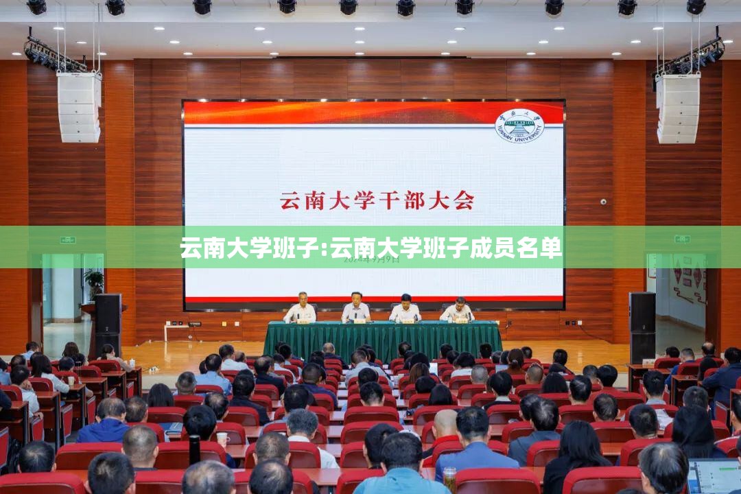 云南大学班子:云南大学班子成员名单