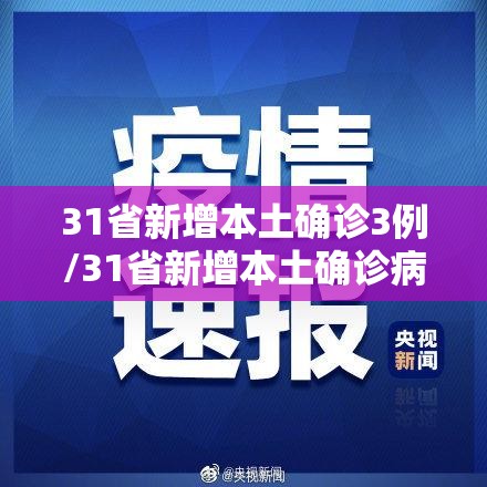 31省新增本土确诊3例/31省新增本土确诊病例1例