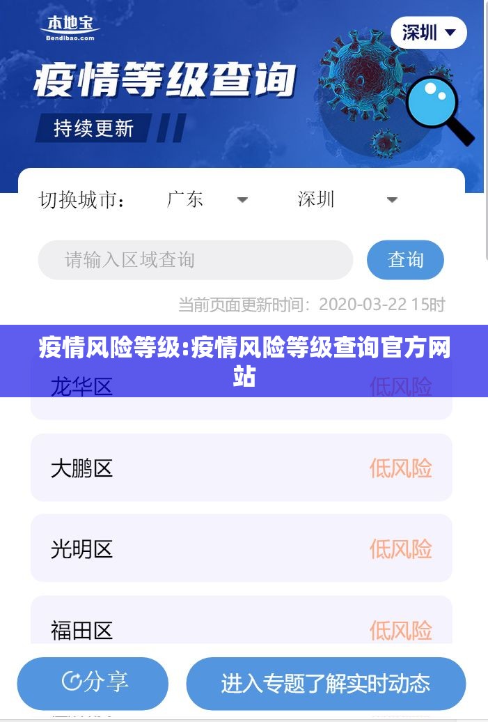 疫情风险等级:疫情风险等级查询官方网站 疫情风险等级:疫情风险等级查询官方网站