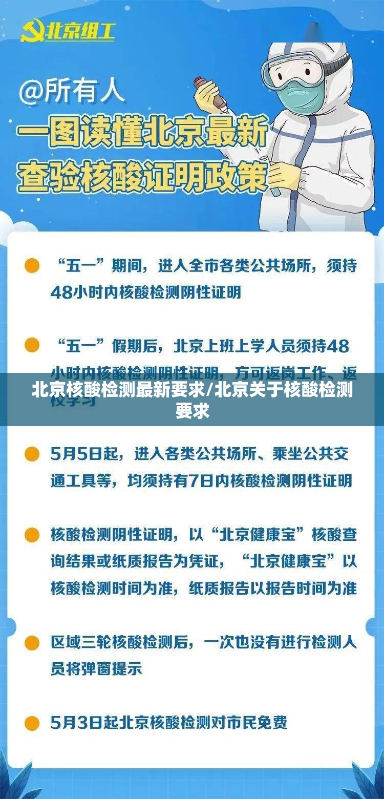 北京核酸检测最新要求/北京关于核酸检测要求 北京核酸检测最新要求/北京关于核酸检测要求