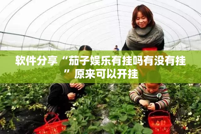 软件分享“茄子娱乐有挂吗有没有挂	”原来可以开挂