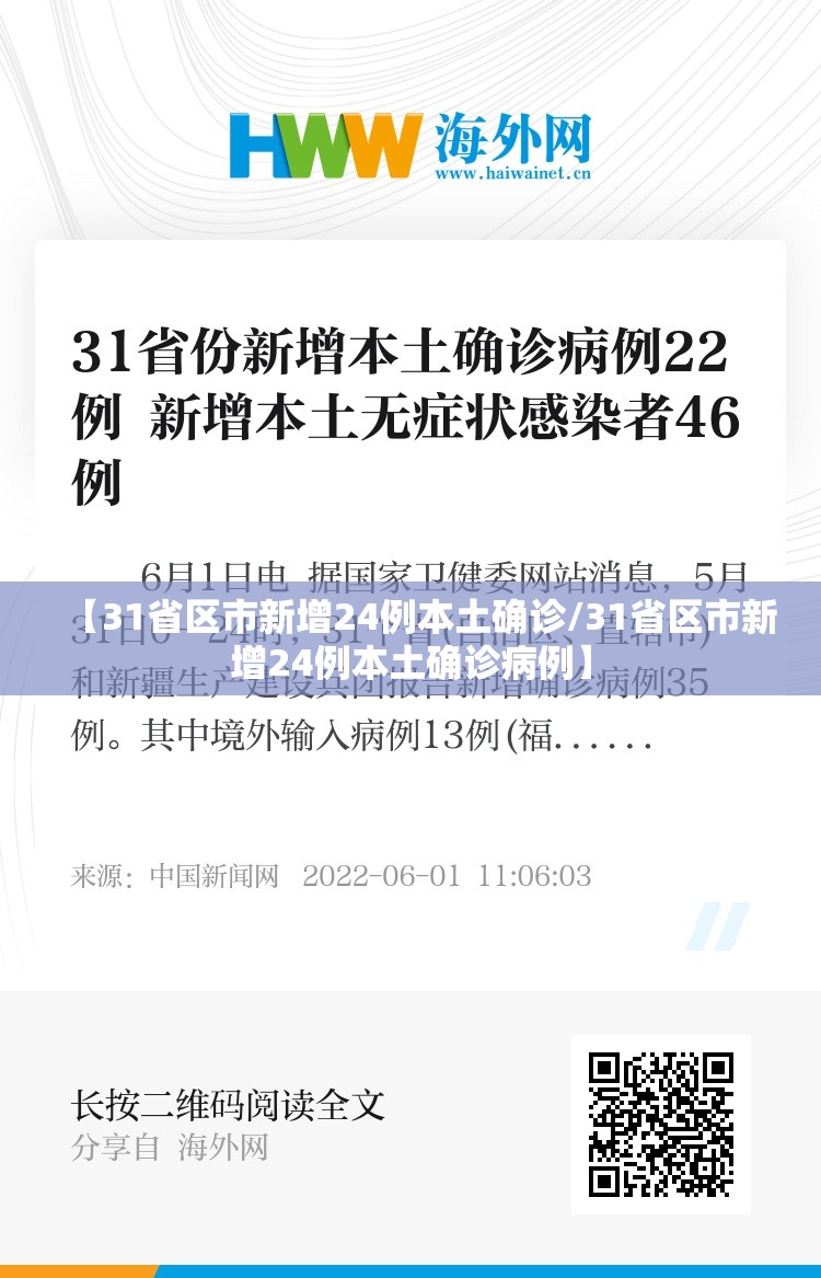 【31省区市新增24例本土确诊/31省区市新增24例本土确诊病例】 【31省区市新增24例本土确诊/31省区市新增24例本土确诊病例】