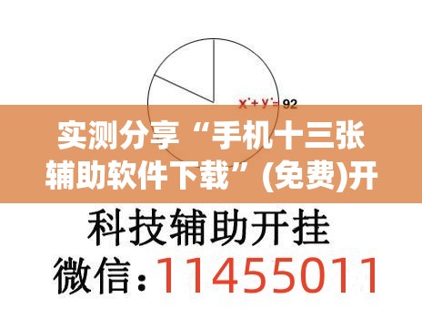 实测分享“手机十三张辅助软件下载”(免费)开挂辅助教学(最新辅助开挂教程)