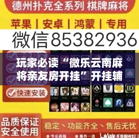 玩家必读“微乐云南麻将亲友房开挂”开挂辅助脚本+详细开挂安装教程