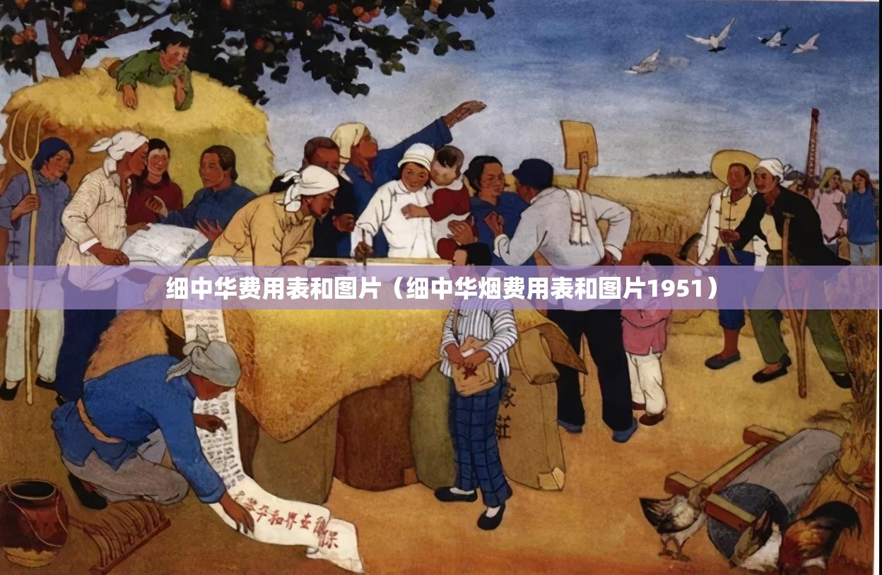 细中华费用表和图片（细中华烟费用表和图片1951）