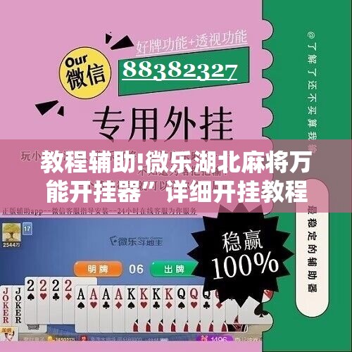 教程辅助!微乐湖北麻将万能开挂器”详细开挂教程