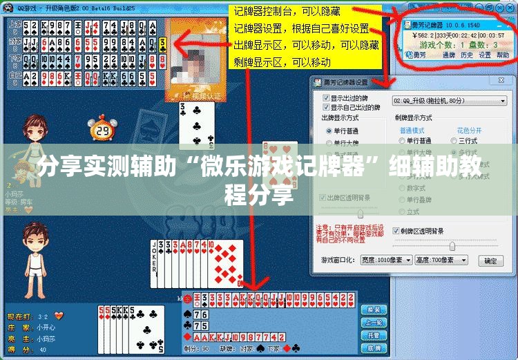 分享实测辅助“微乐游戏记牌器”细辅助教程分享