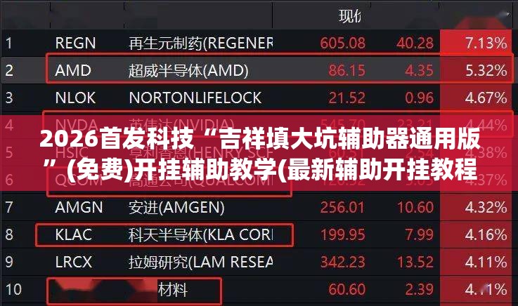 2026首发科技“吉祥填大坑辅助器通用版”(免费)开挂辅助教学(最新辅助开挂教程)