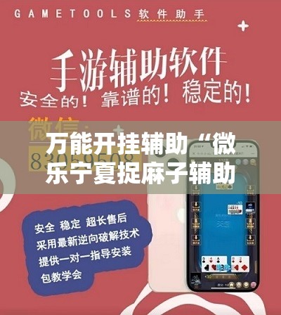 万能开挂辅助“微乐宁夏捉麻子辅助器免费版”详细开挂教程