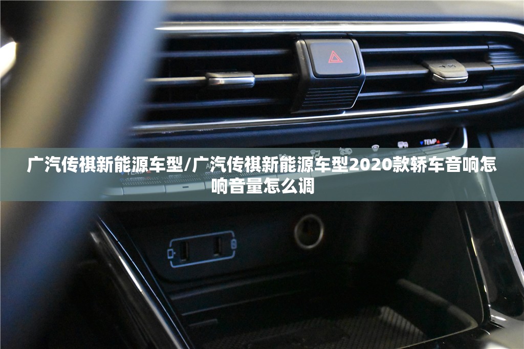 广汽传祺新能源车型/广汽传祺新能源车型2020款轿车音响怎响音量怎么调