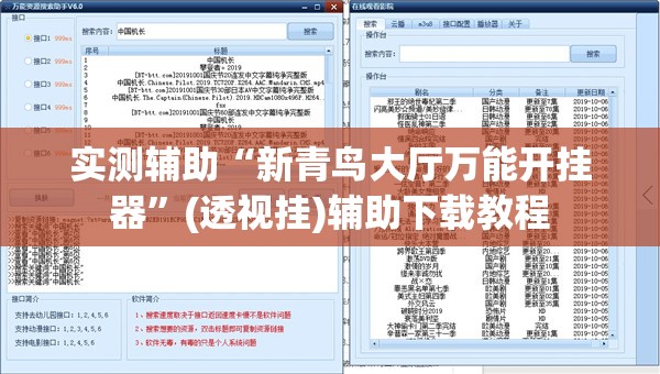 实测辅助“新青鸟大厅万能开挂器”(透视挂)辅助下载教程