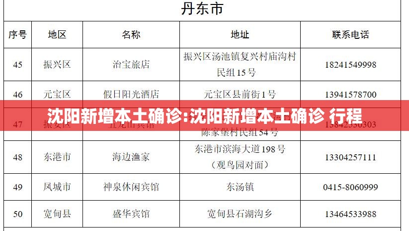 沈阳新增本土确诊:沈阳新增本土确诊 行程 沈阳新增本土确诊:沈阳新增本土确诊 行程