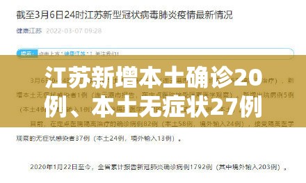 江苏新增本土确诊20例、本土无症状27例/江苏新增本土确诊20例轨迹