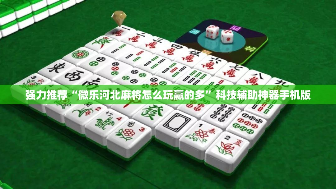 强力推荐“微乐河北麻将怎么玩赢的多”科技辅助神器手机版