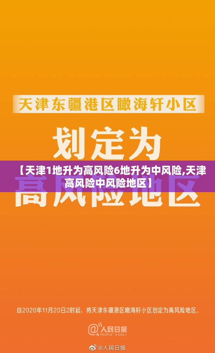 【天津1地升为高风险6地升为中风险,天津高风险中风险地区】 【天津1地升为高风险6地升为中风险,天津高风险中风险地区】