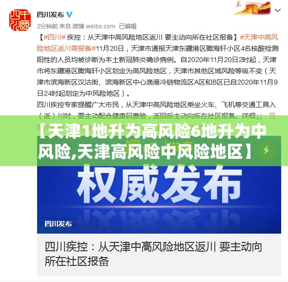 【天津1地升为高风险6地升为中风险,天津高风险中风险地区】 【天津1地升为高风险6地升为中风险,天津高风险中风险地区】