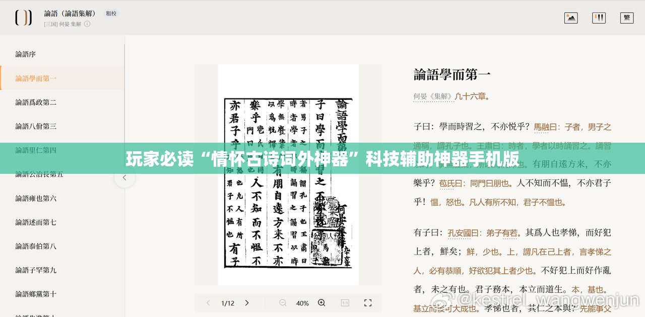 玩家必读“情怀古诗词外神器	”科技辅助神器手机版