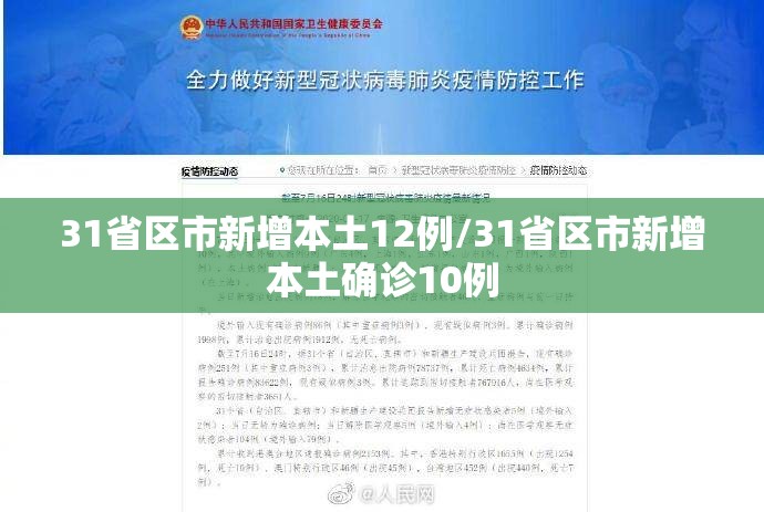 31省区市新增本土12例/31省区市新增本土确诊10例