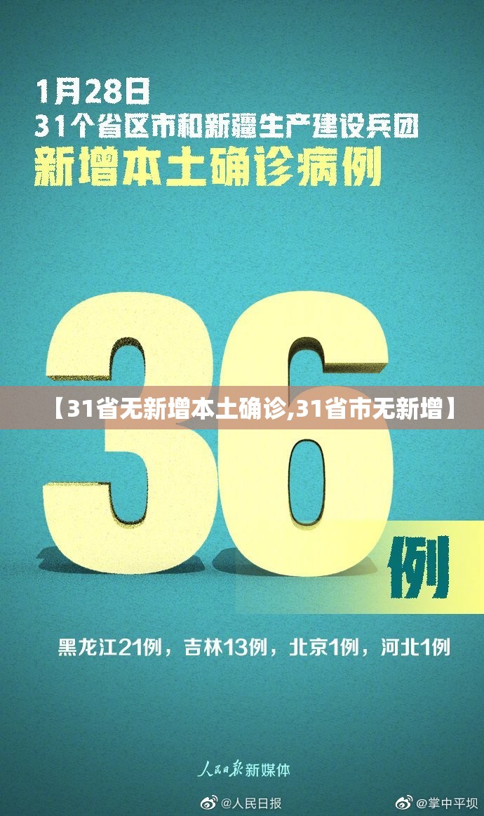 【31省无新增本土确诊,31省市无新增】