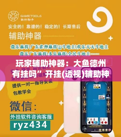 玩家辅助神器：大鱼德州有挂吗”开挂(透视)辅助神器